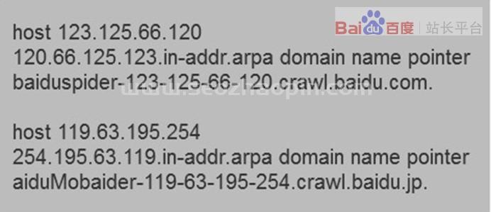 輕松兩步,教你快速識別正確的百度蜘蛛