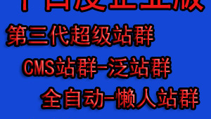 百度站群排名（百度站群seo）