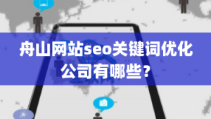 舟山網站_舟山百度整站優化服務