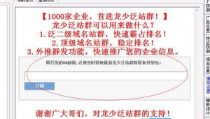 泛站群是什么意思(泛站群推廣)